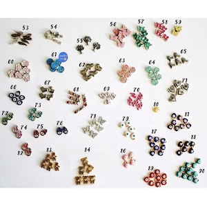 Floating locket charms, tiny charm, Floating Charms