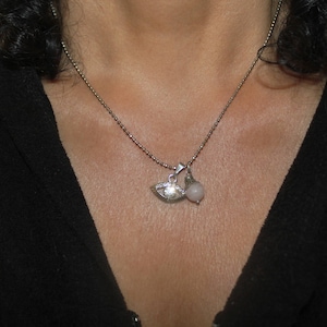 Evil eye charm necklace, silver plated evil eye charm, charm necklace, bad eye charm, evil eye