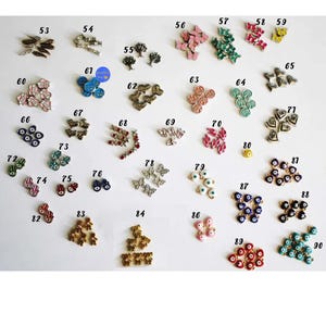 Floating locket charms, tiny charm, Floating Charms