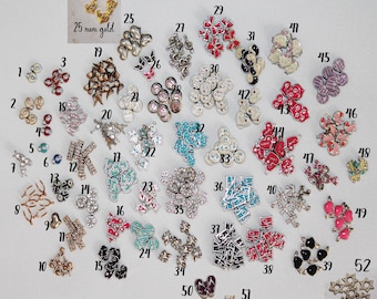 Tiny Floating Locket Charms