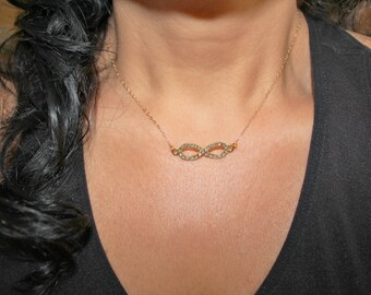 infinity necklace, infinity charm, gold infinity, gold charm, infinity bracelet, infinity charm bracelet