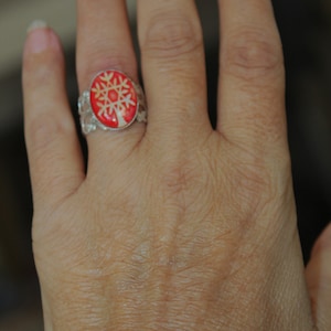 Tree of life ring, adjustable ring, silver ring, hebrew ring, Judaica ring, metal ring, customized ring
