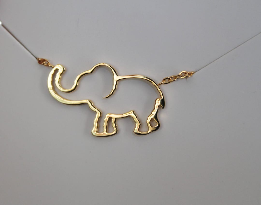【関税送料込み】シドニーエヴァン 14k Mini Elephant Necklace sydney-evan-elephant-necklace-