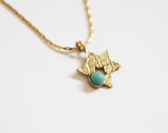 Gold filled star of david, Magen David, Bat mitzva gift, bridal, Judaica jewelry, star of david charm, gold star of david