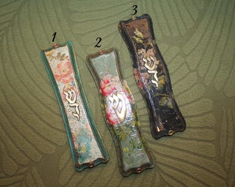 Stone Mezuzah Case: Handmade Jewish Home Decor