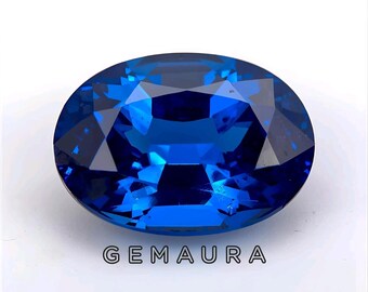 Zaffiro blu reale naturale da 10+ ct – Pietra preziosa sfusa taglio ovale