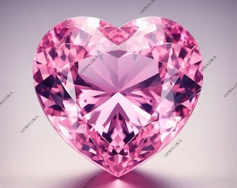 Zaffiro rosa naturale da 11 x 9 mm – taglio a cuore, gemma romantica rosa chiaro
