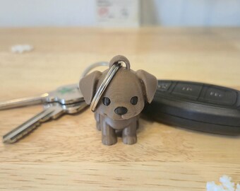 Toby the Dog Keyring – Collectible MECK Family Character with Adoption Certificate