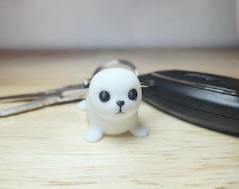 Elsie the Seal Keyring – Collectible MECK Family Character with Adoption Certificate