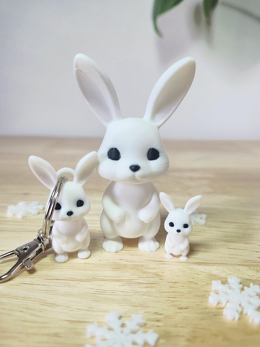Maya Daily Rabbit Maya the Rabbit Collectors Gift Set – Handmade Desk Buddy, Keyring ...