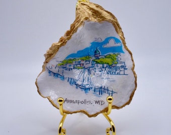 Custom Oyster Shell Trinket Dish