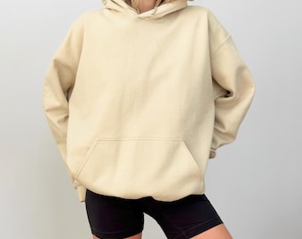 Sudadera con capucha unisex de felpa - Sudadera cómoda de gran tamaño