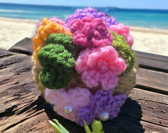 1 Morgana POT- Crochet Pot Flower, Handmade Decor for Home, Hanging Plants