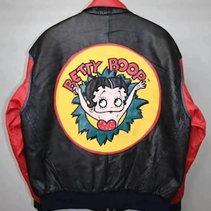 Betty Boop Racing Jacket - Etsy