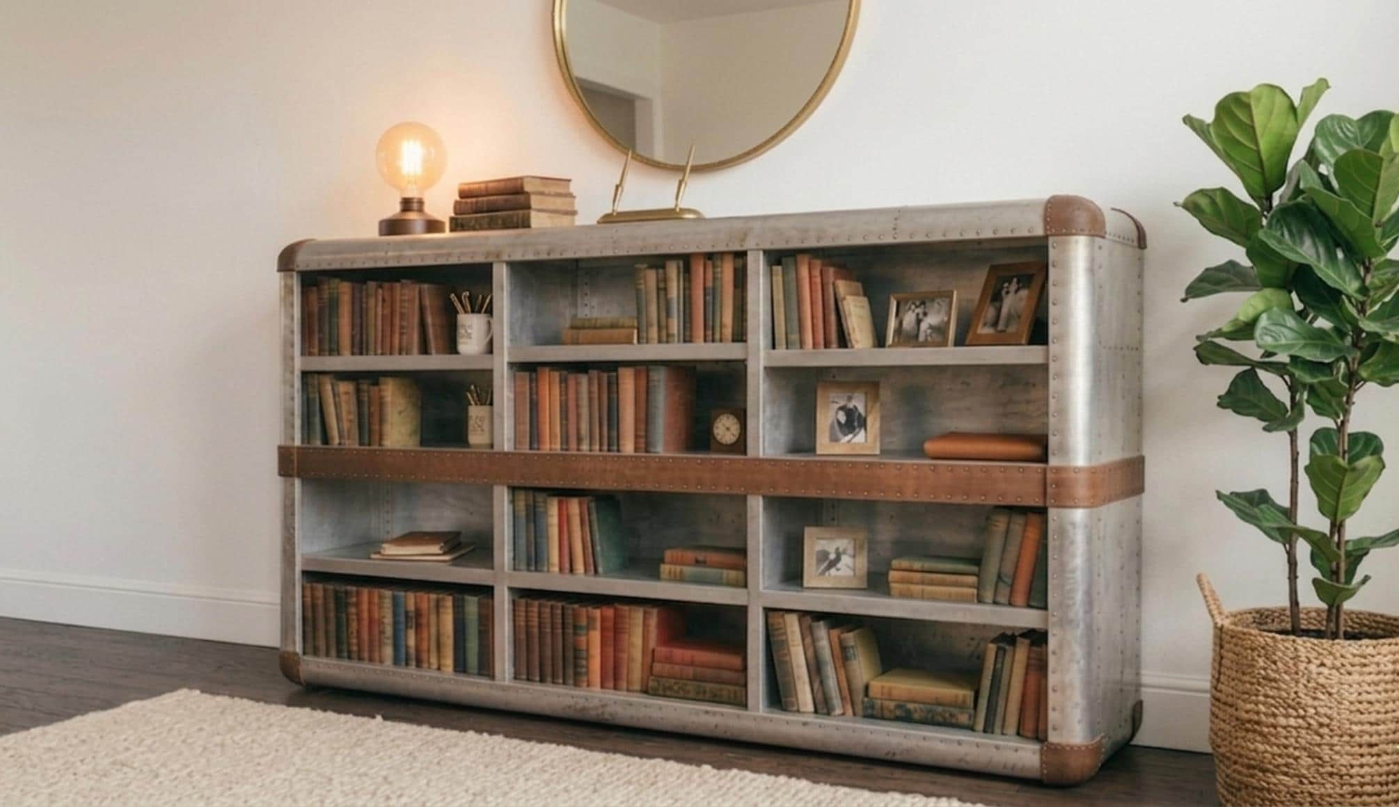 Mid Century Book Shelve - Etsy