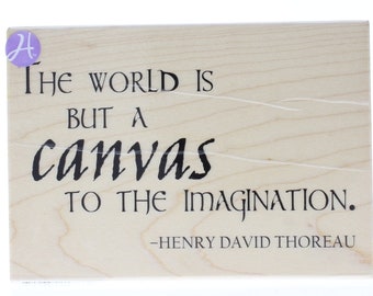 Thoreau quote | Etsy