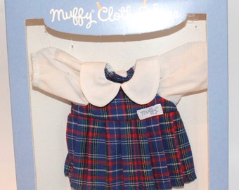 Plaid Pleated Dress Etsy