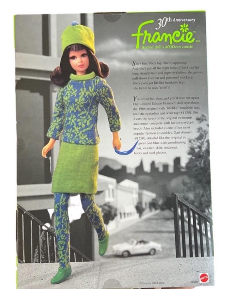 Barbie francie 人形　Limited　Edition NRFB Francie 30th Anniversary Barbie doll friend limited