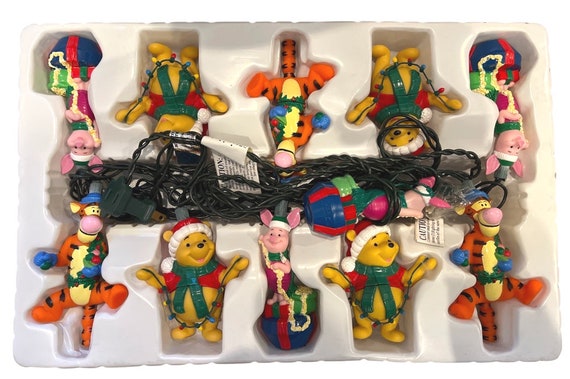 Disney Winnie the Pooh Illuminated Tree Trimmer Set EZ Light