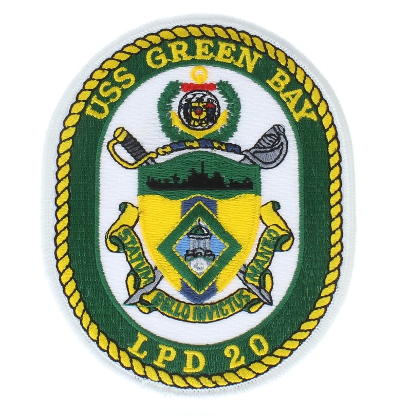 United States Navy USS GreenBay LPD 20 Uniform Patch