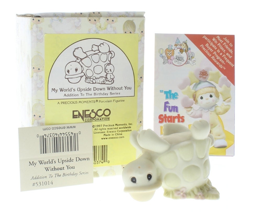 Precious Moments Won't You Bee My Friend Mini Moments Hobo Doll 人形 ドール Precious Moments Figurine My World is Upside Down Without You