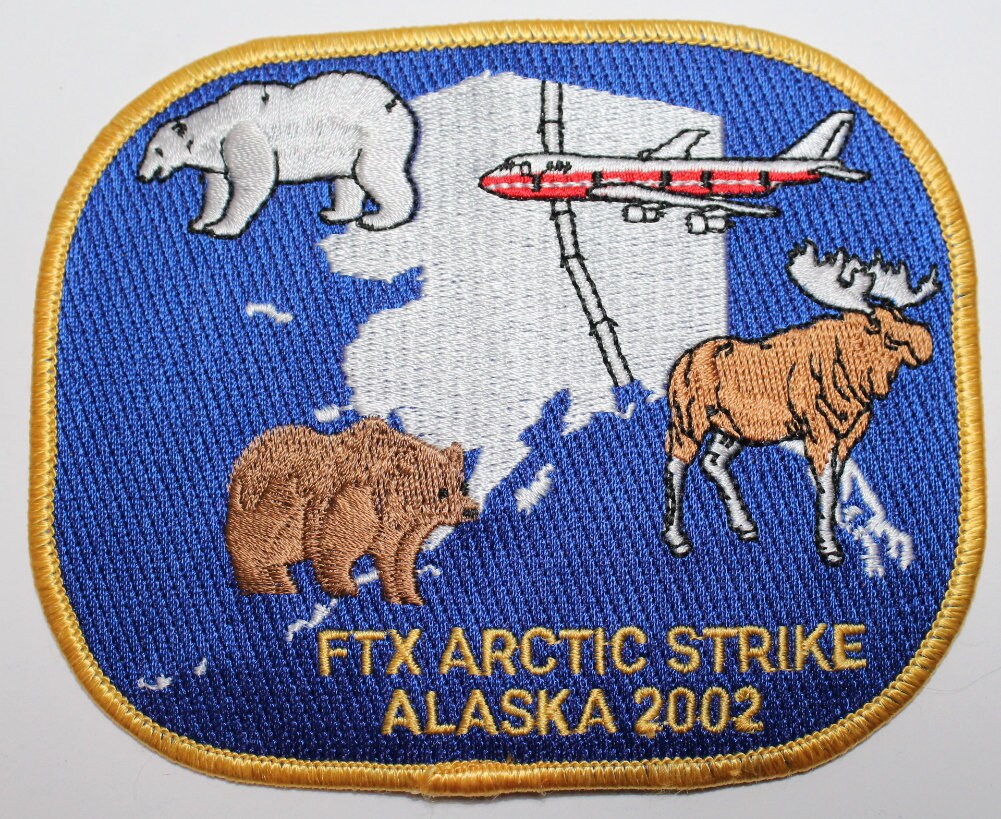 FTX Arctic Strike Alaska 2002 Uniform Patch Moose Kodiac Bear Etsy