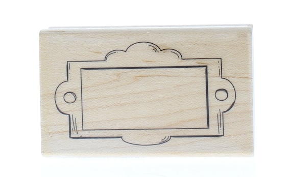 Inkadinkado Hearts Wood Stamp For Cards or Scrapbooking 2 W x 2 L