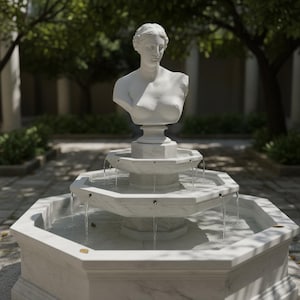 Bust of Venus de Milo | Classical Greek Goddess Sculpture | Marble Replica Home & Art Decor
