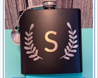 Frasco Metálico con Embudo Personalizable