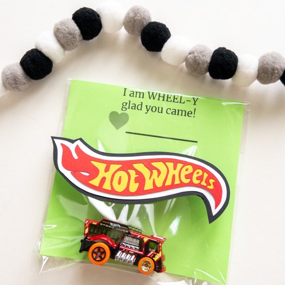 Hot Wheels Birthday Party Favors or Valentines Day Gift Il_570xn