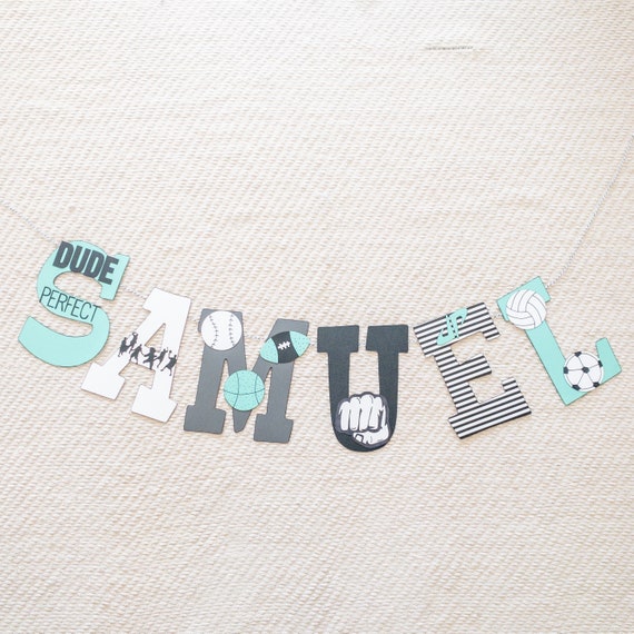 Dude Perfect Custom Name Banner Il_570xn