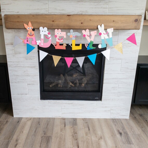 Peppa Pig Custom Name Banner Il_570xn