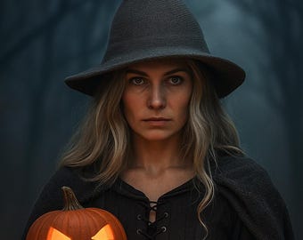 Ren Faire Witch Hat, Medieval Witch Fantasy Hat, Renaissance Faire Hat, Vintage Witchy Hat, Halloween Hat, Witch Accessories (25 Left Only)
