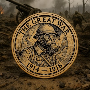 La Gran Guerra – SVG, DXF, PNG, PDF – Grabado láser, CNC, vinilo, impresión de camisetas