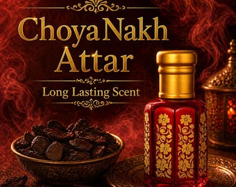 Choya Nakh Attar Puro Biologico a Lunga Durata / Regalo di Anniversario / Regalo di Natale per Lei