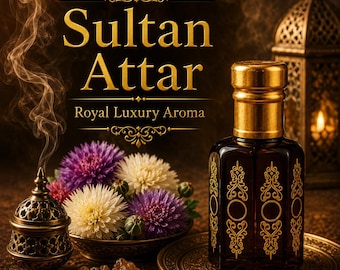 Sultan Attar Perfume | Organic Floral Oil, Alcohol-Free Fragrance