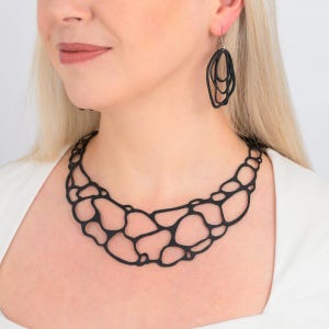 Orion Rubber Earrings - Sustainable Style