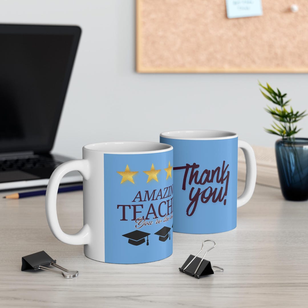 Thank You Gift for Teacher, Thank You Mug for Teacher, Gift for Teacher