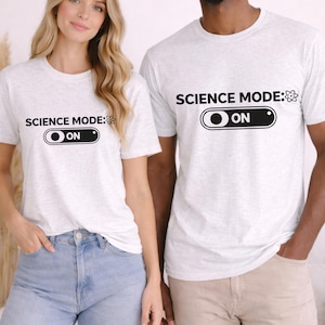 Camiseta con diseño de interruptor STEM / Camiseta científica