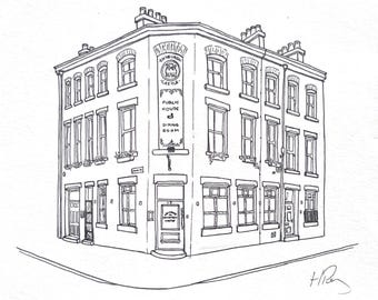 Edinburgh Castle, Ancoats - Print