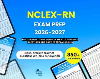 NCLEX-RN Prep Book 2026-2027 - Next Generation Nursing Exam with Practice Questions and Answer Explanations