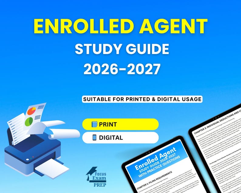 Enrolled Agent Study Guide 2026-2027 - Dominate the Tax Law and IRS ...