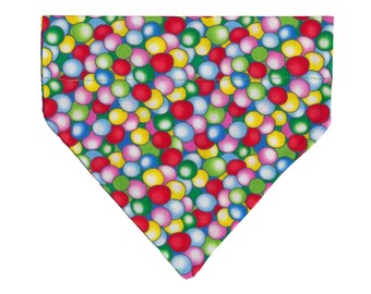Delightfully Daisy Gumball Slide Through Pet Bandana