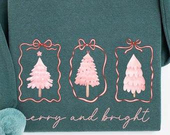 Christmas Tee Preppy Shirt Family Comfort Colors Shirt trendy, Comfort Colors Tshirt 1717- Sweatshirt 1566
