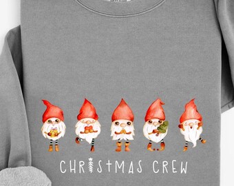 Christmas Crew Preppy Shirt Family Comfort Colors Shirt Christmast, comfort colors shirt trendy, Comfort Colors Tshirt 1717- Sweatshirt 1566