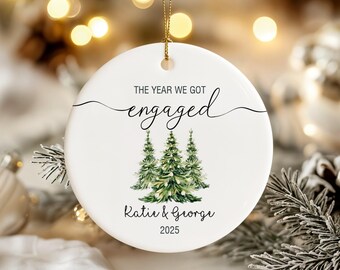 Married Ornament Personalized, Custom First Christmas Married Ornament, Personalized Wedding Keepsake, Christmas Gift For Newlywed