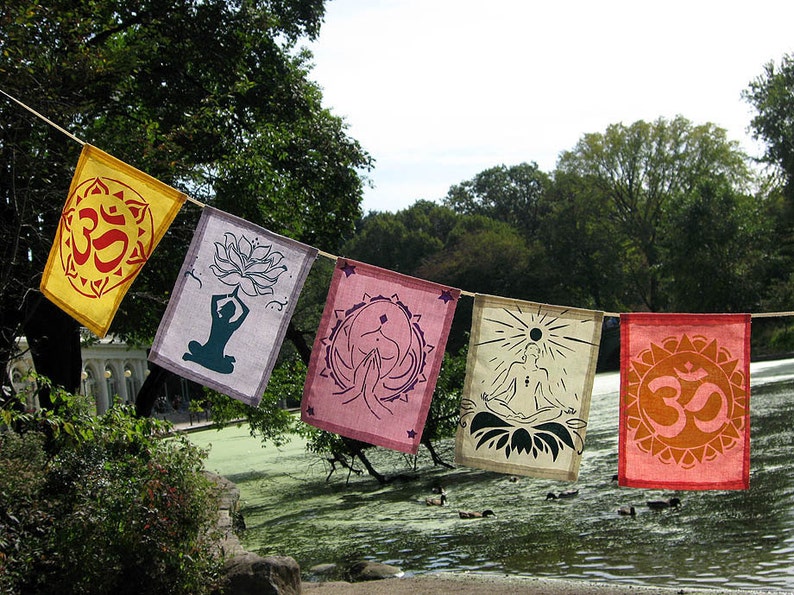 Yoga Prayer Flags image 4