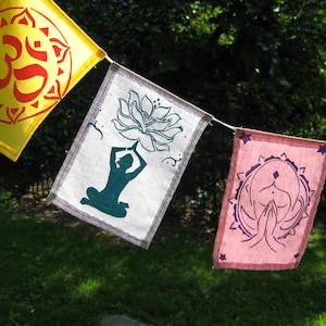 Yoga Prayer Flags image 1