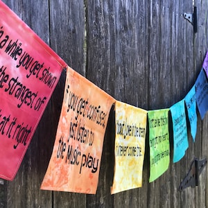 8 Grateful Dead Flags. Grateful Dead Prayer Flags. Grateful Dead Banner.
