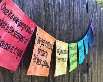 8 Grateful Dead Flags. Grateful Dead Prayer Flags. Grateful Dead Banner.